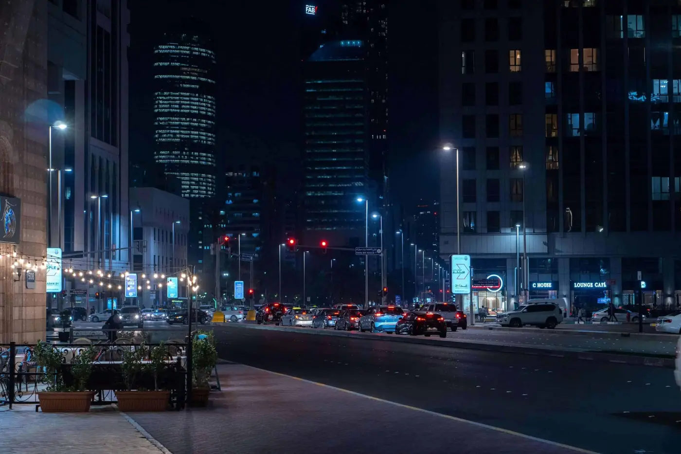 an abu dhabi street